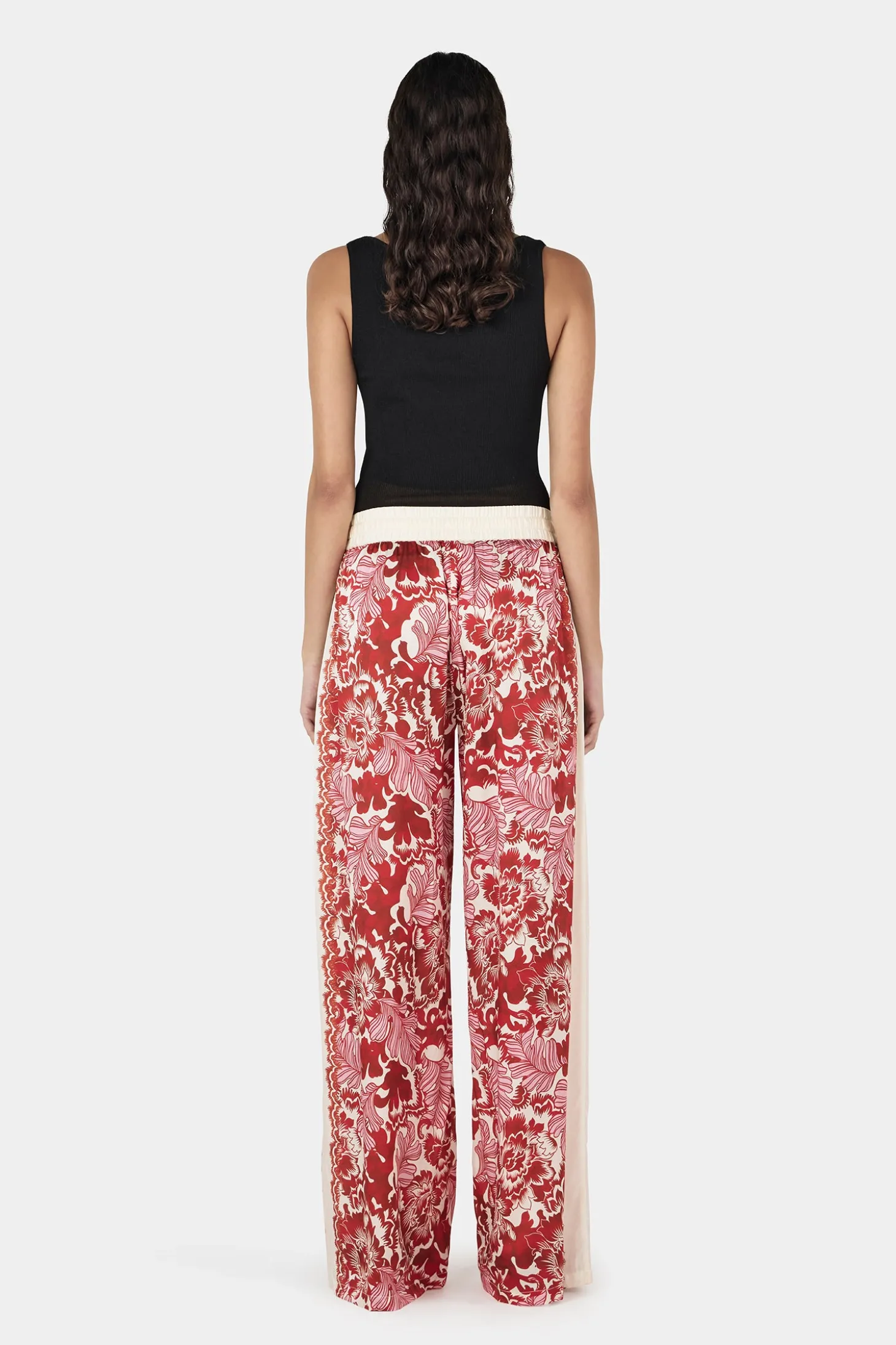 Empress Relaxed Pant Scarlet Garden