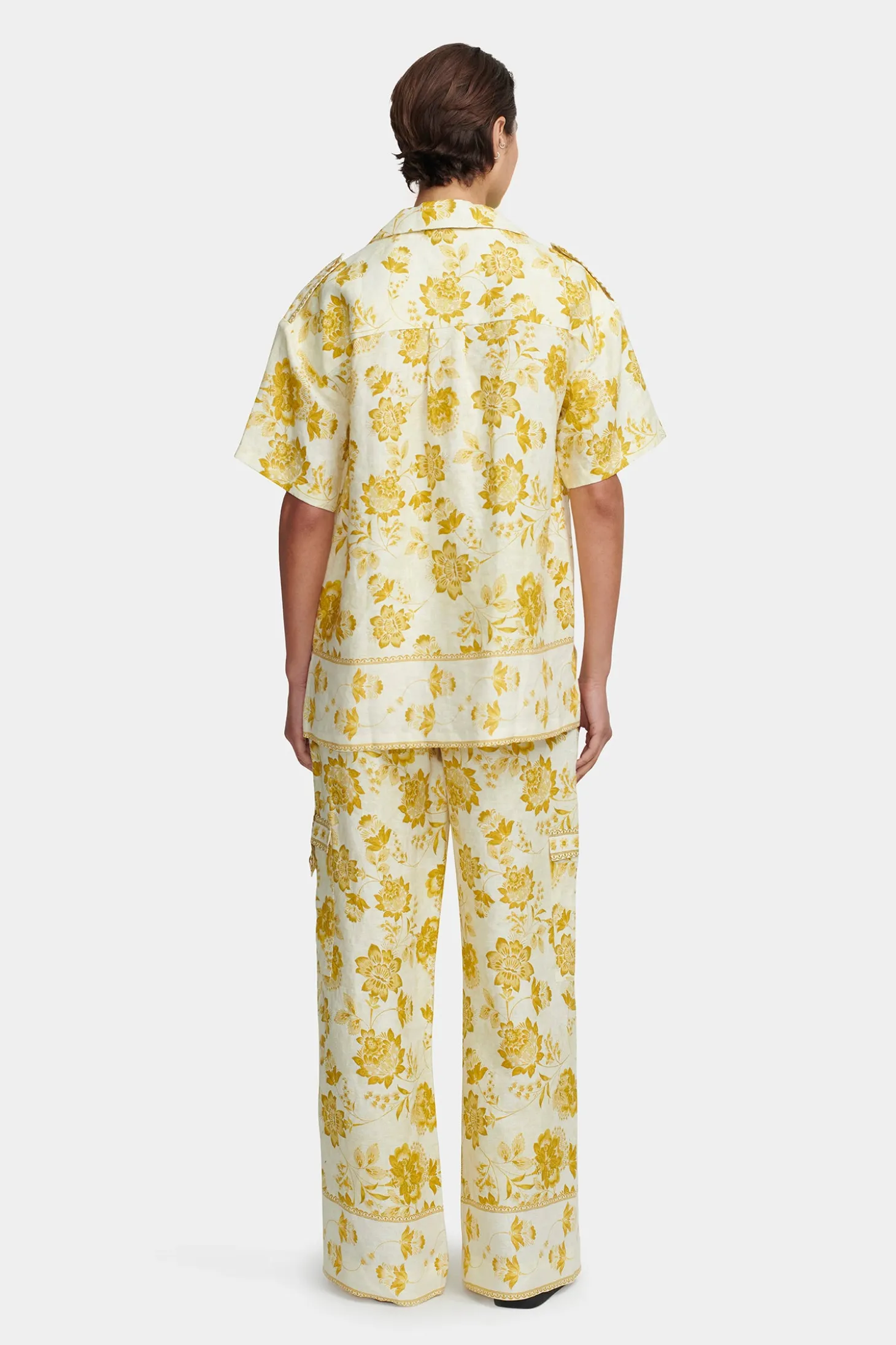 Esme Oversize Shirt Golden Nectar