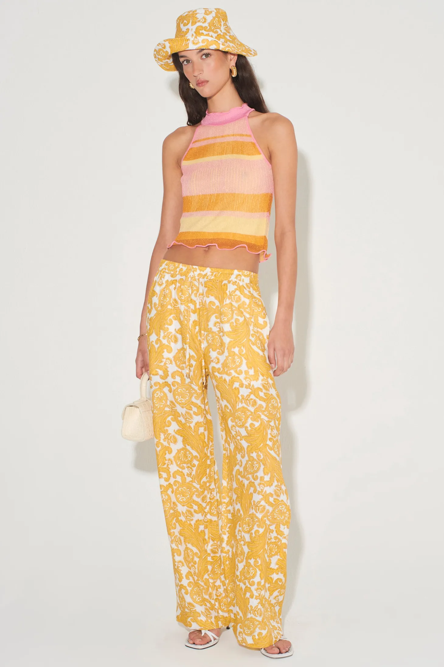 Esther Pant Spice Paisley