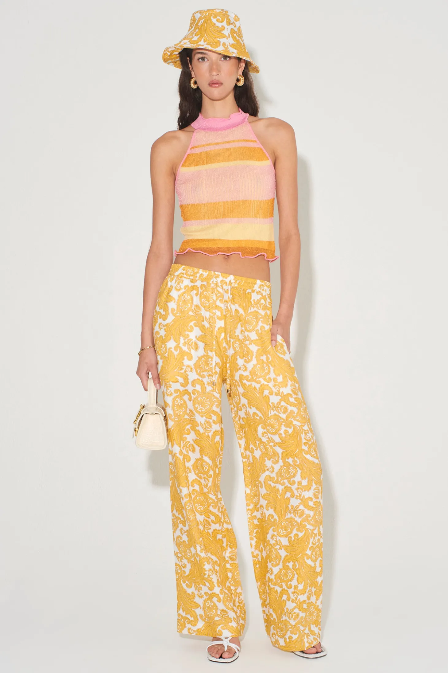Esther Pant Spice Paisley