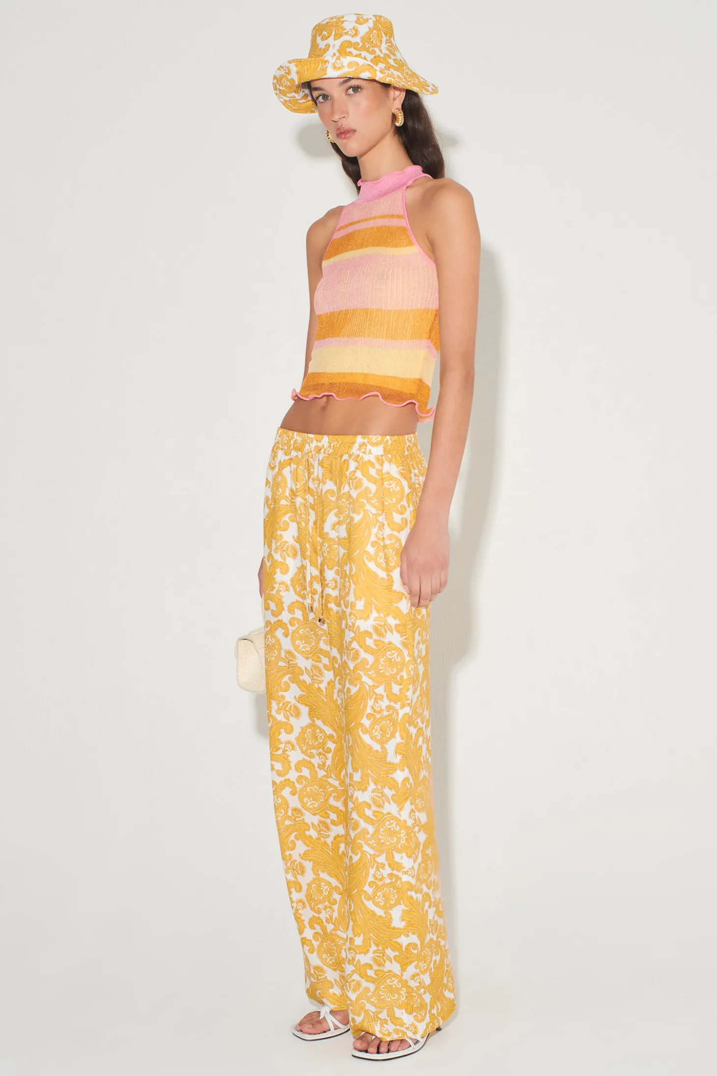 Esther Pant Spice Paisley