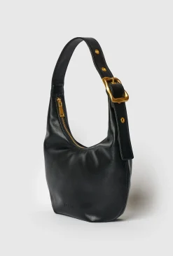 Everyday Croissant Bag Black