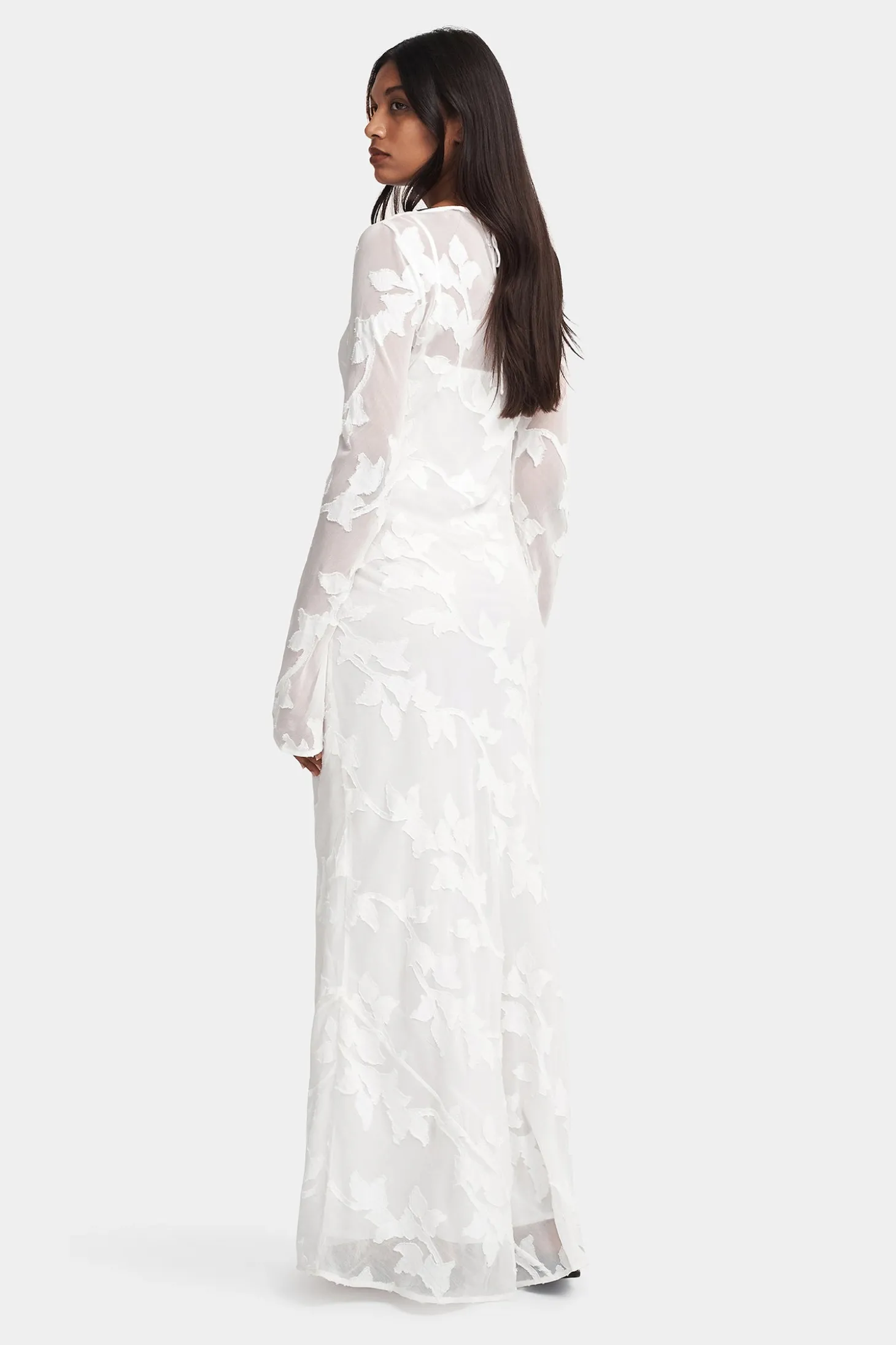 Evonna Dress White Lily