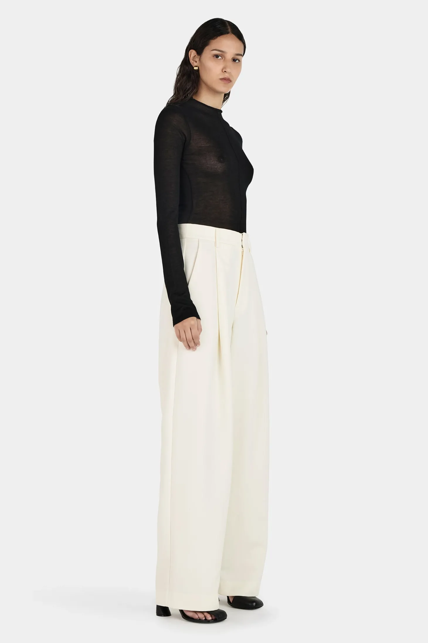 Farrah Knit Turtlneck Black