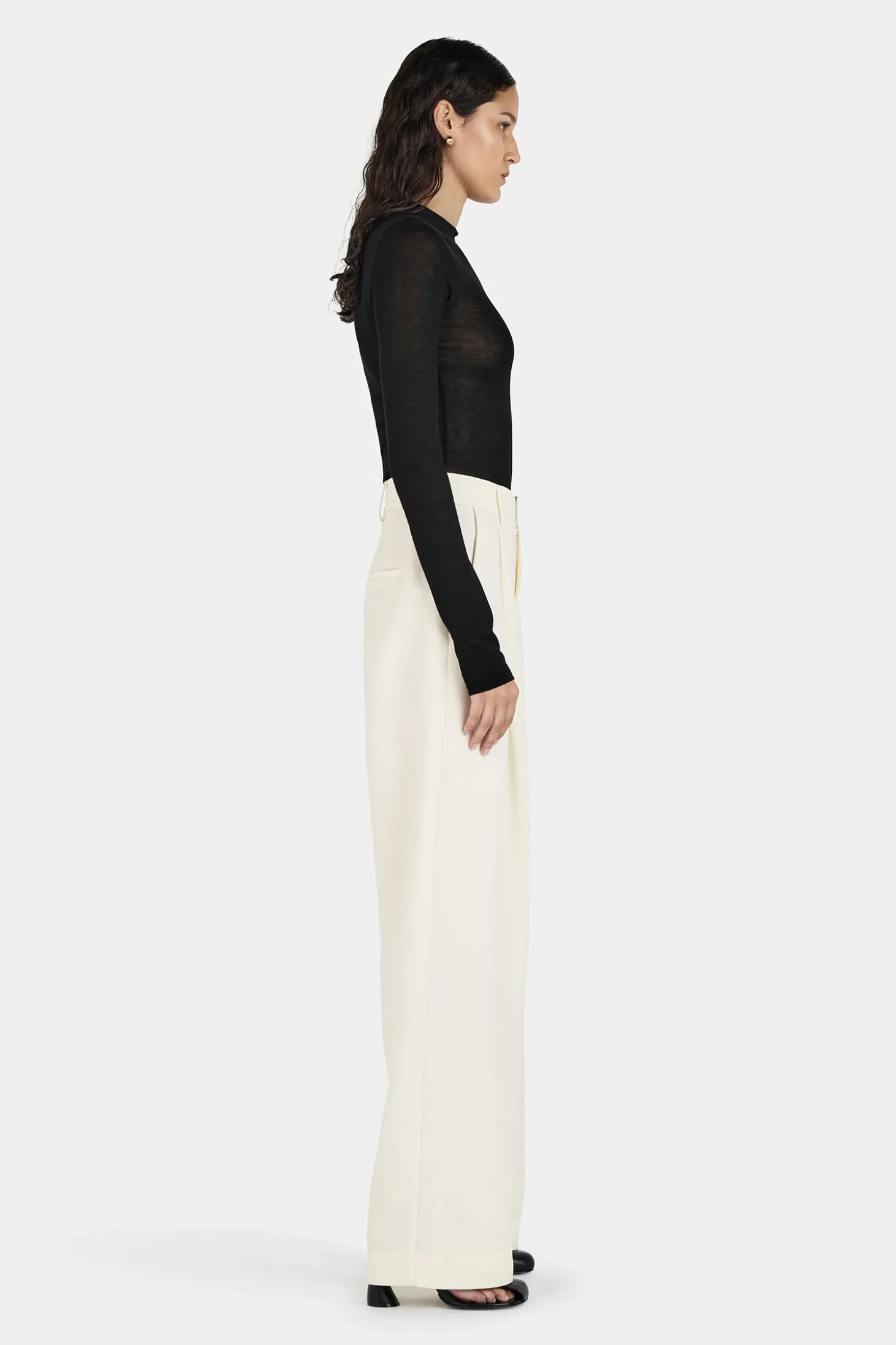 Farrah Knit Turtlneck Black