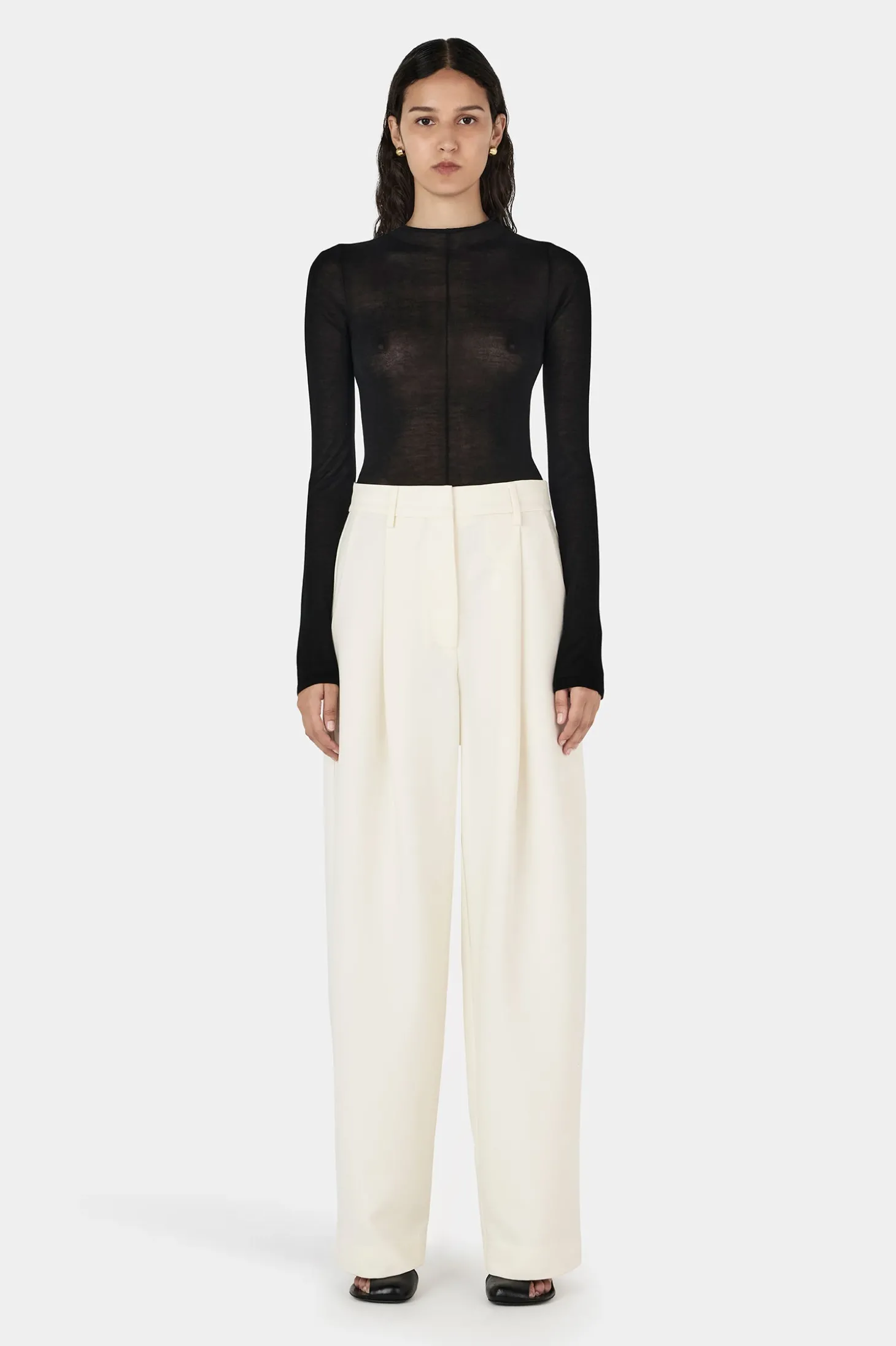 Farrah Knit Turtlneck Black