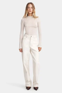Farrah Knit Turtlneck Ivory