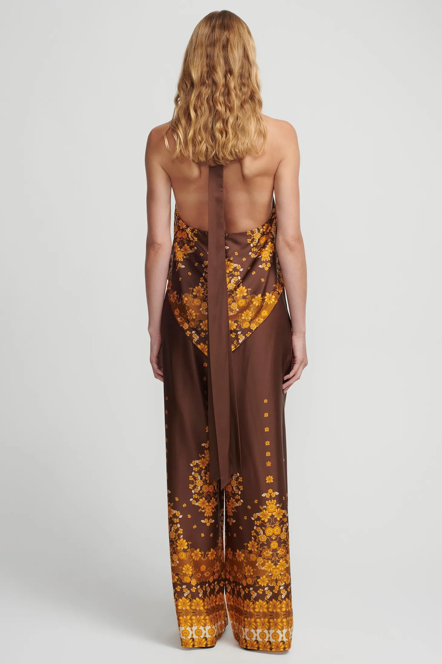 Favella Halter Top Choc Empress