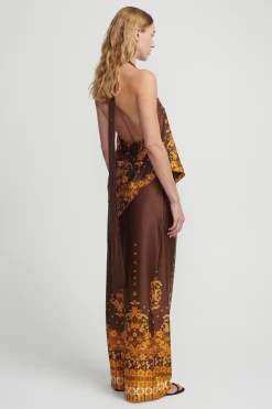 Favella Halter Top Choc Empress