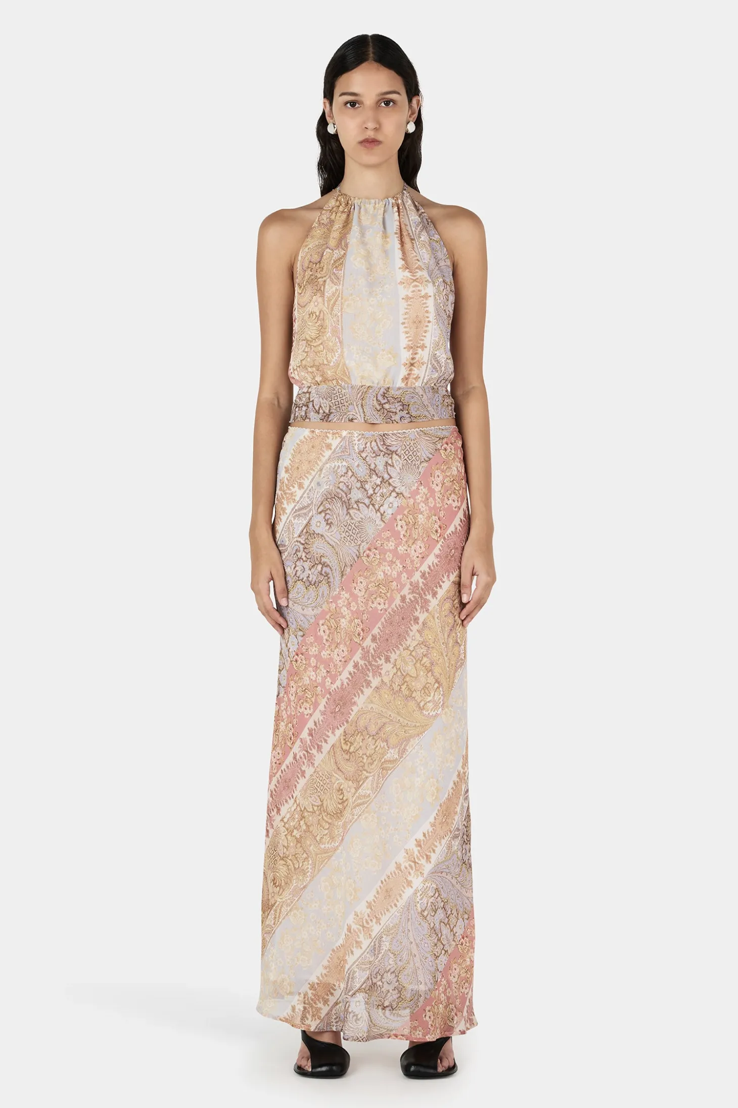 Fifi Midi Skirt Paisley Lane