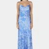 Florencia Midi Dress Blue Crush