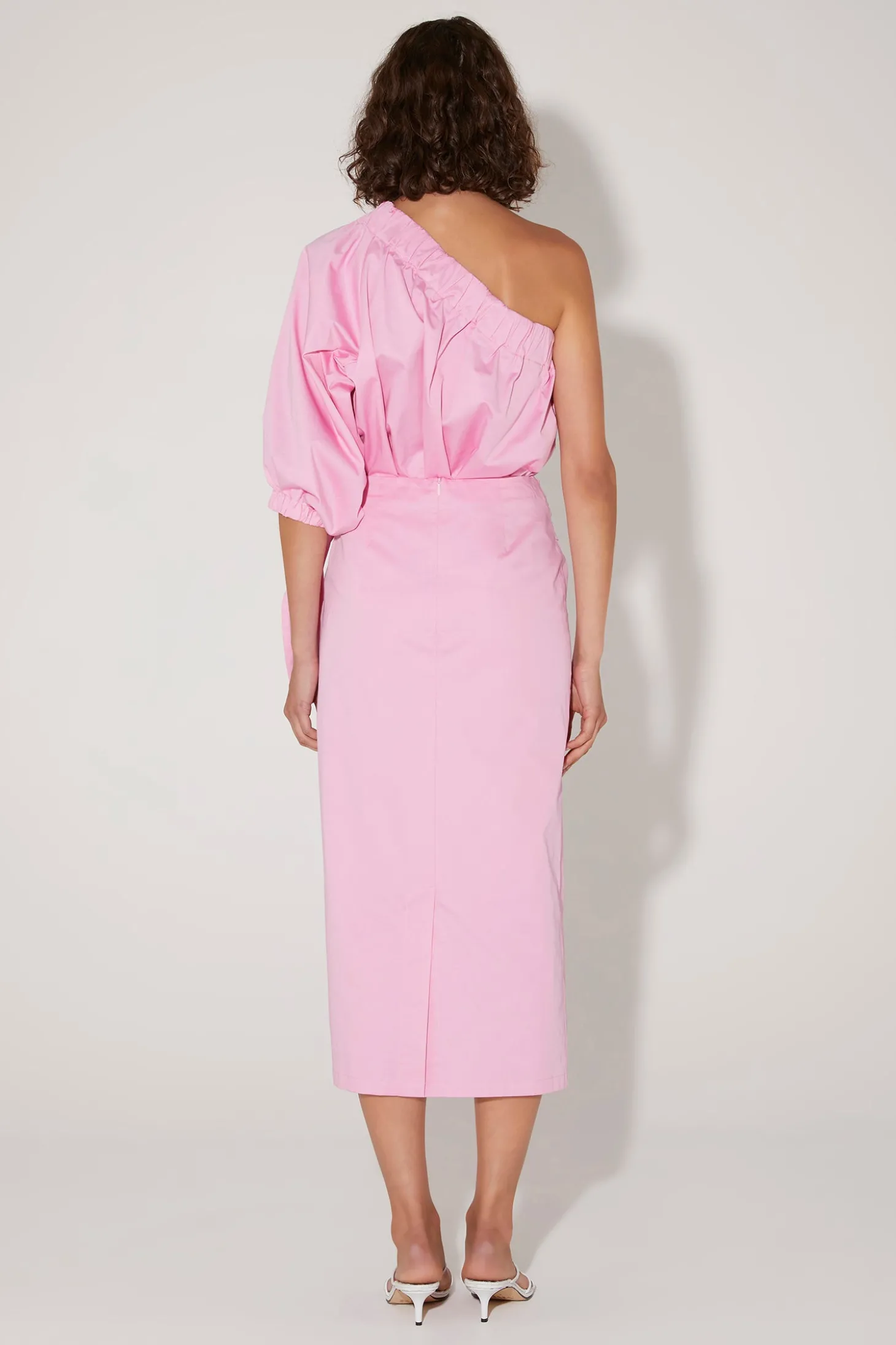 Formosa One Shoulder Top Prism Pink