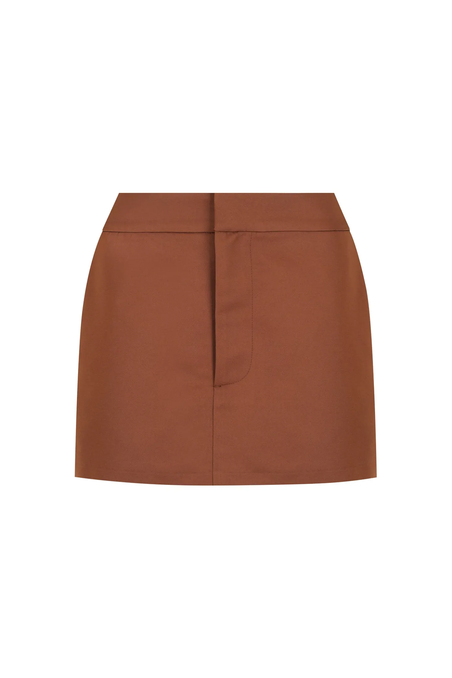 Forrester Suit Skirt Chocolate
