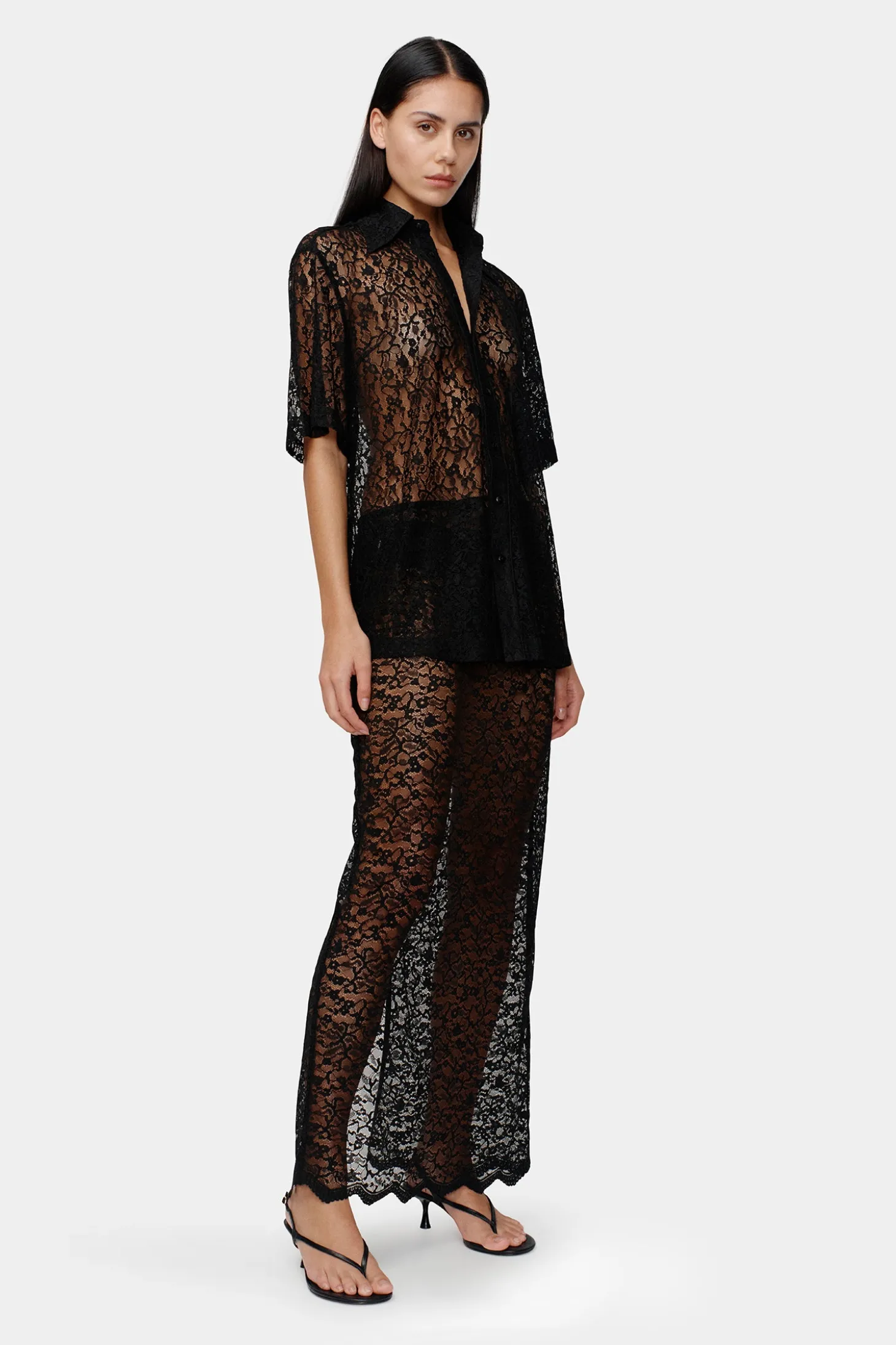 Gabrielle Shirt Black