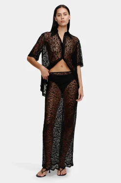 Gabrielle Shirt Black