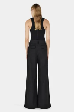 Gallow Wool Tank Black