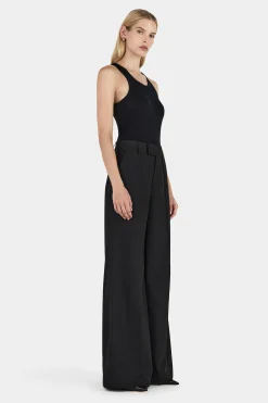 Gallow Wool Tank Black