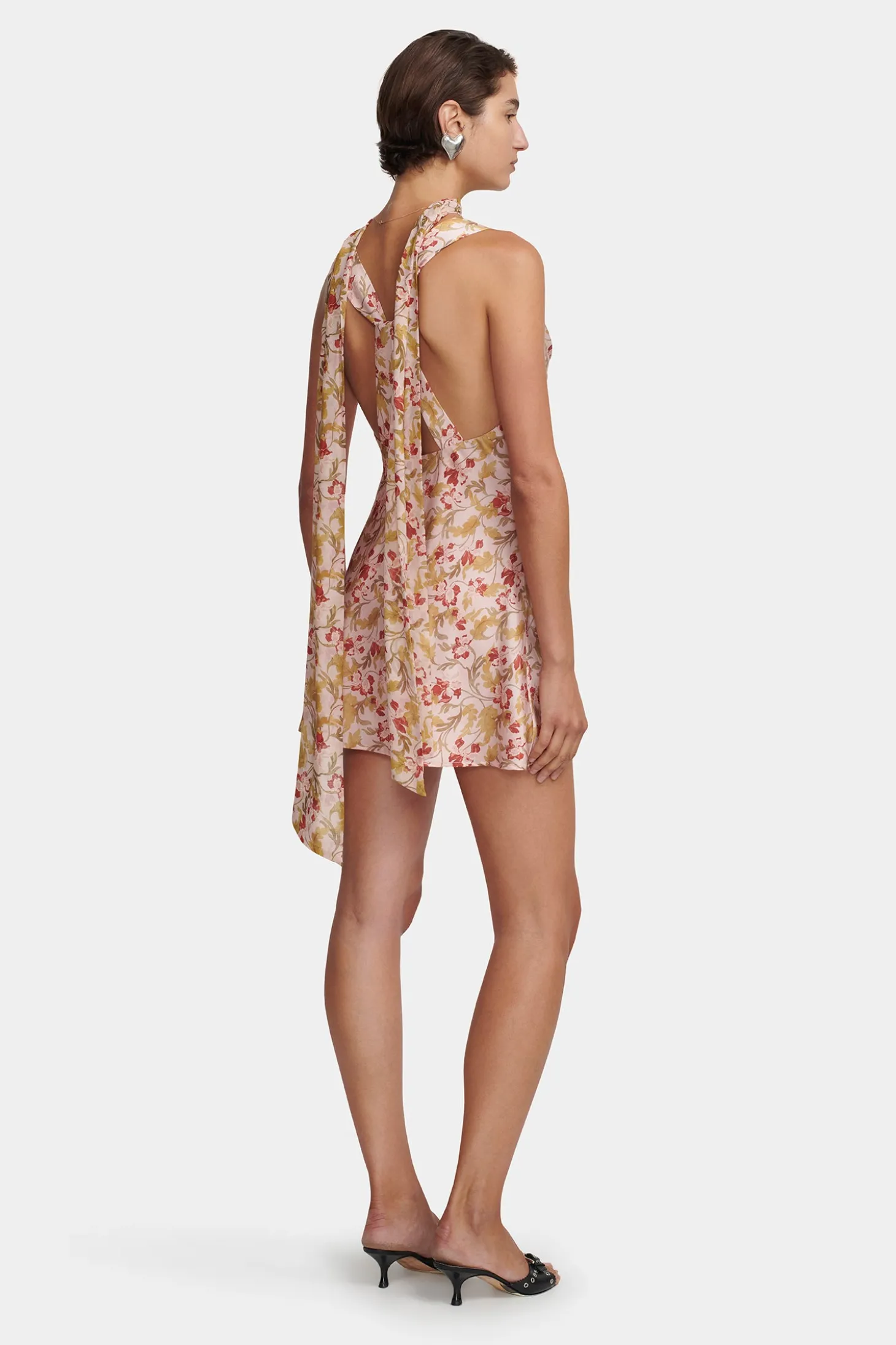 Goldie Mini Dress Pink Vine