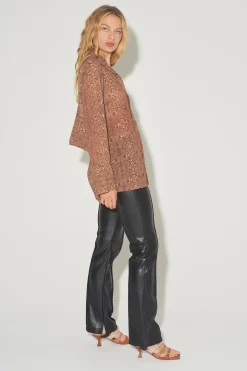Greta Backless Shirt Serpent