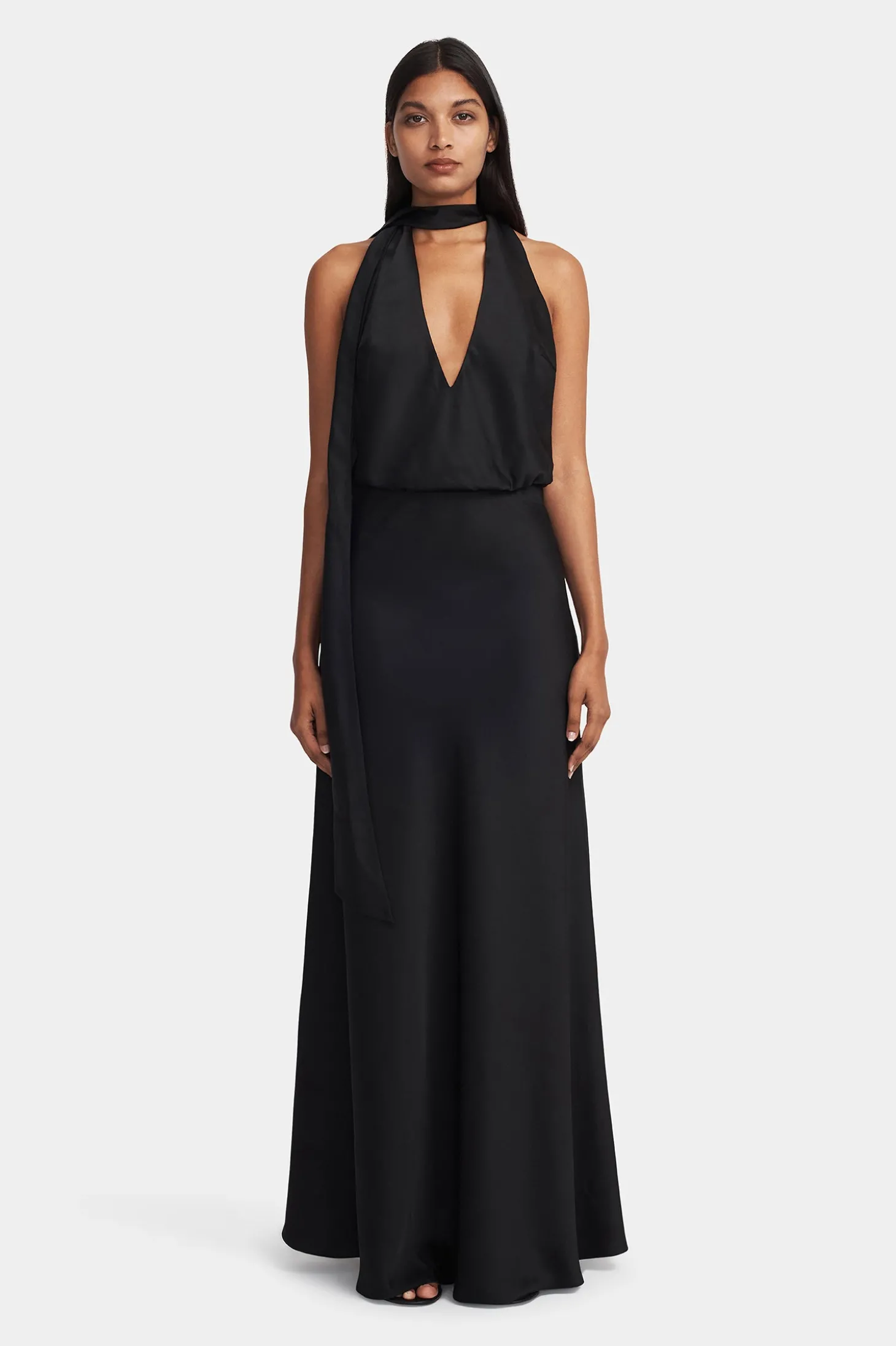 Harper Halter Top Black