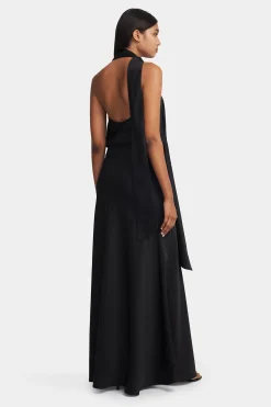 Harper Halter Top Black