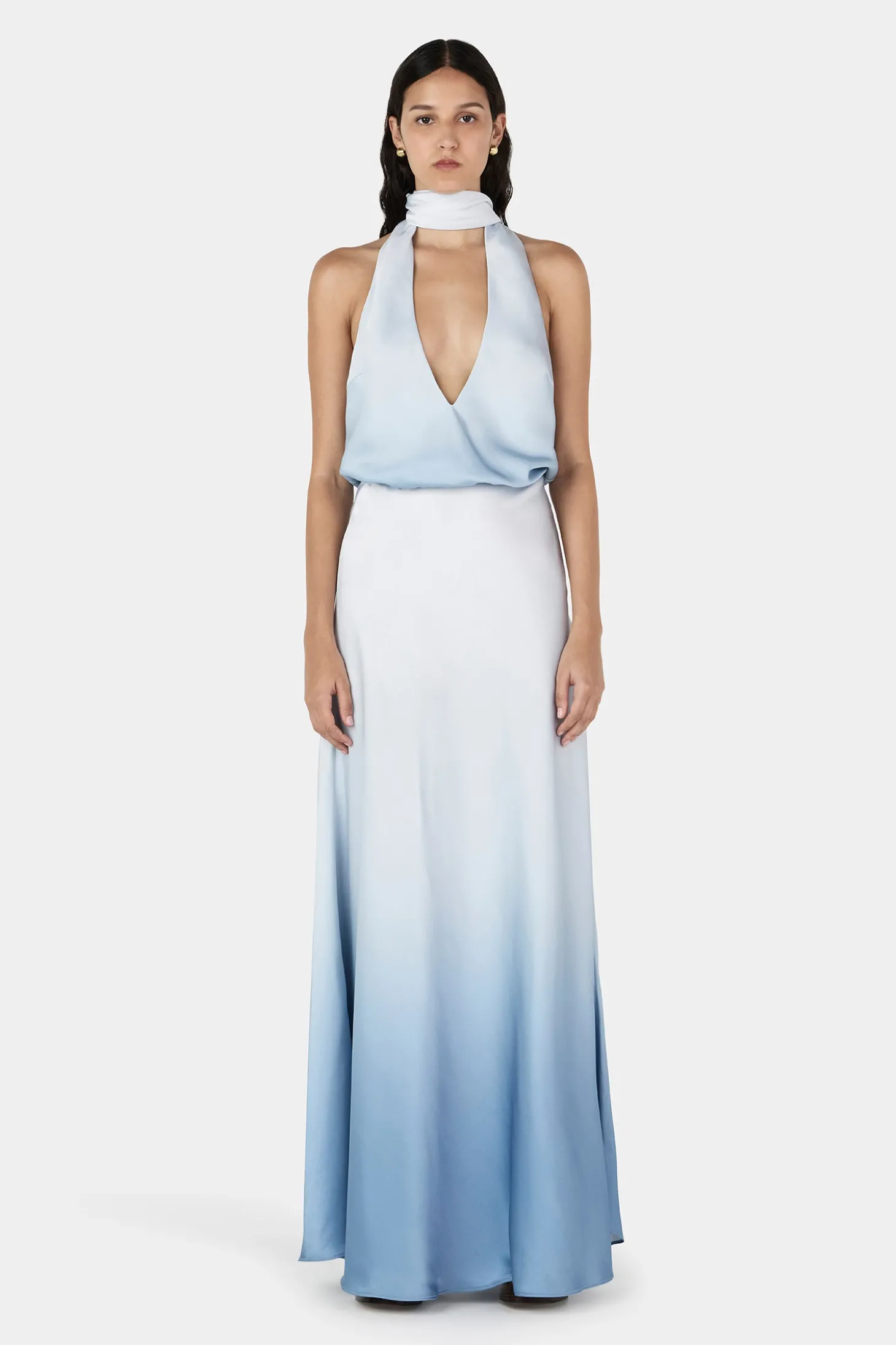 Harper Halter Top Ocean Spray
