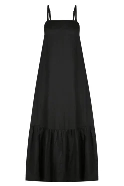 Harvest Strappy Maxi Dress Black