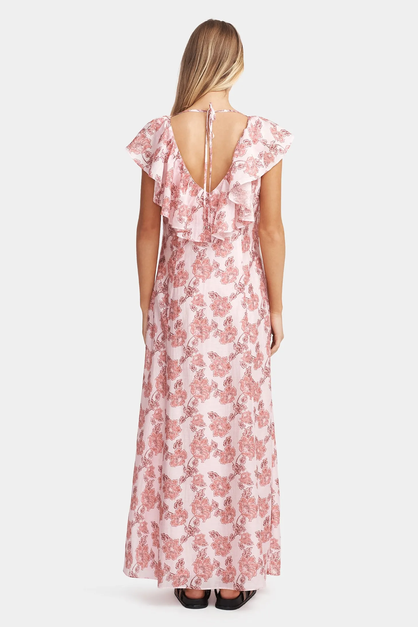 Henrietta Dress Orchid Bloom