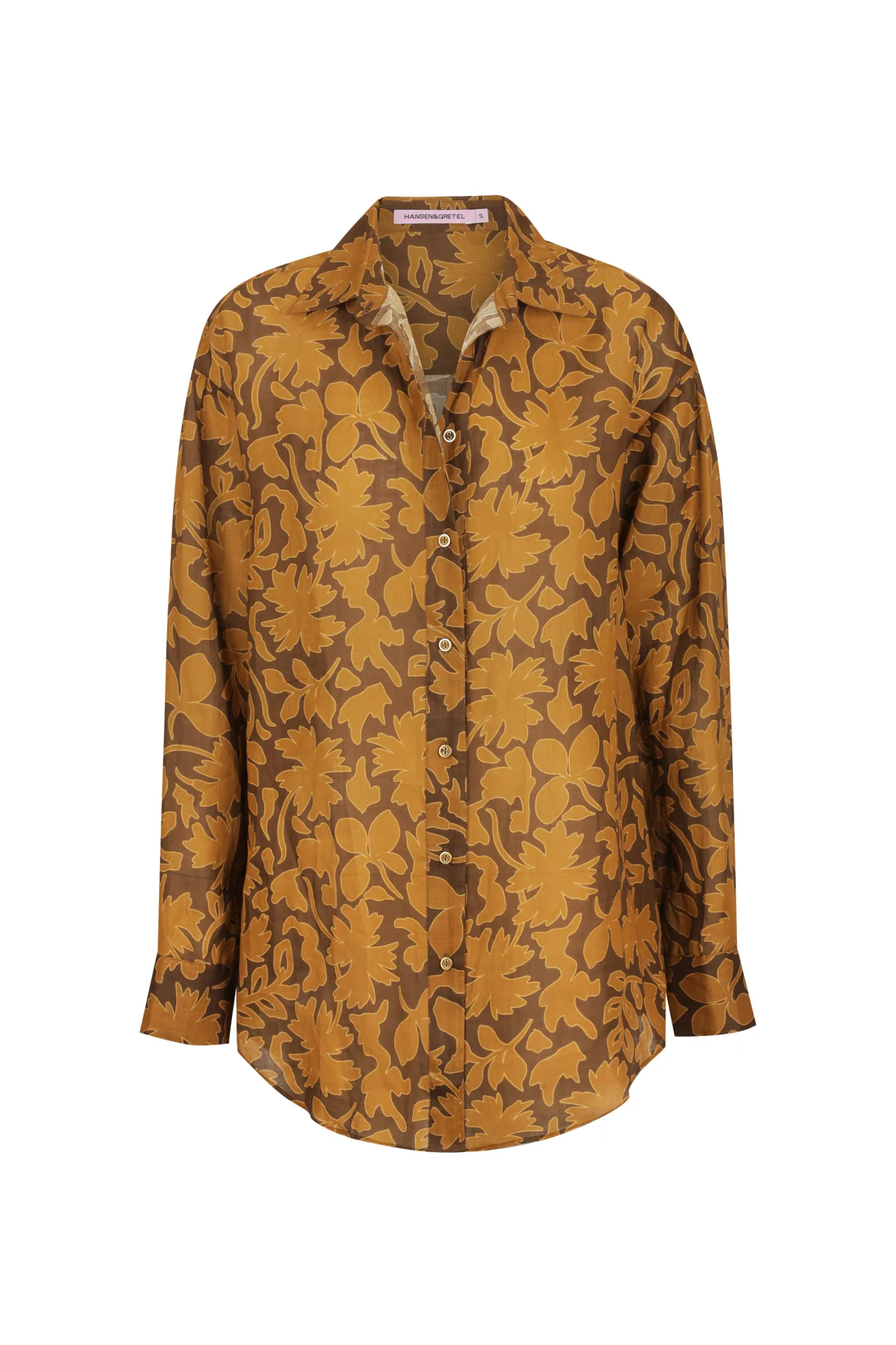 Immanuel Shirt Cocoa Leaf