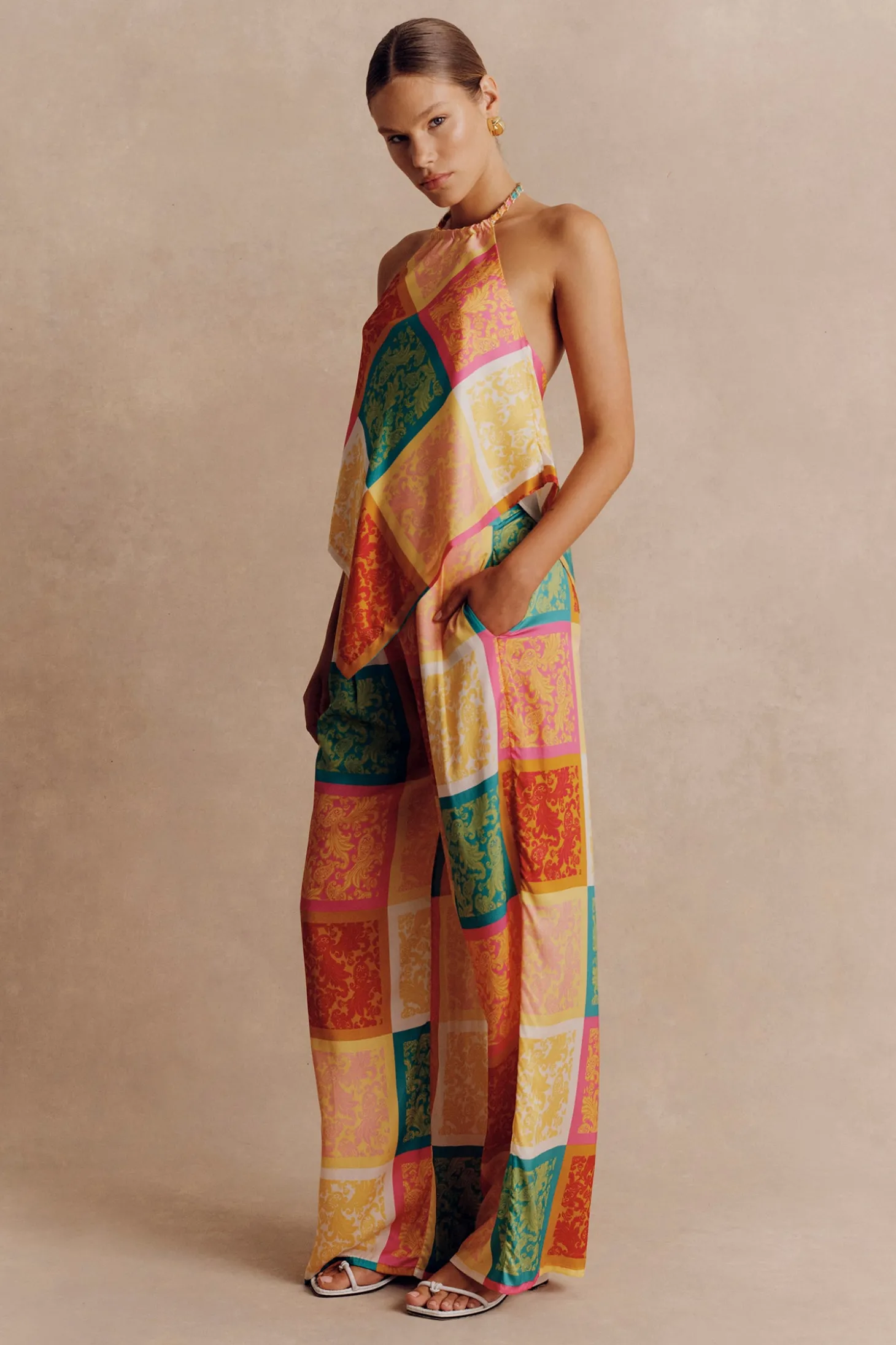 Indy Pant Paisley Tile