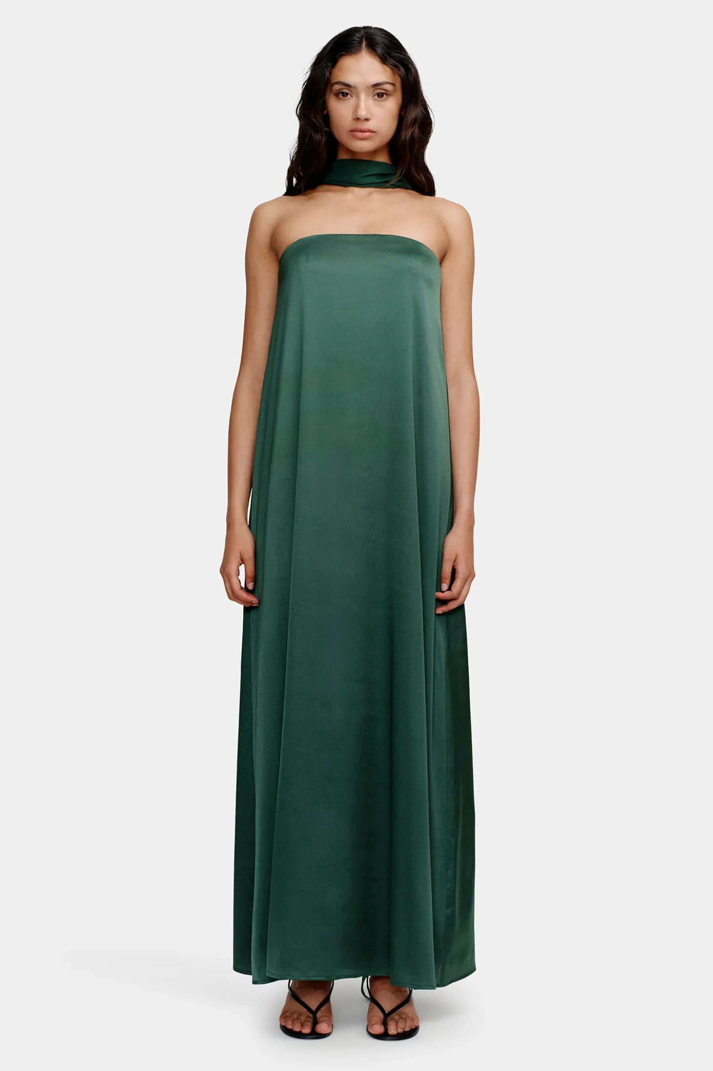 Ischia Dress Pine Green