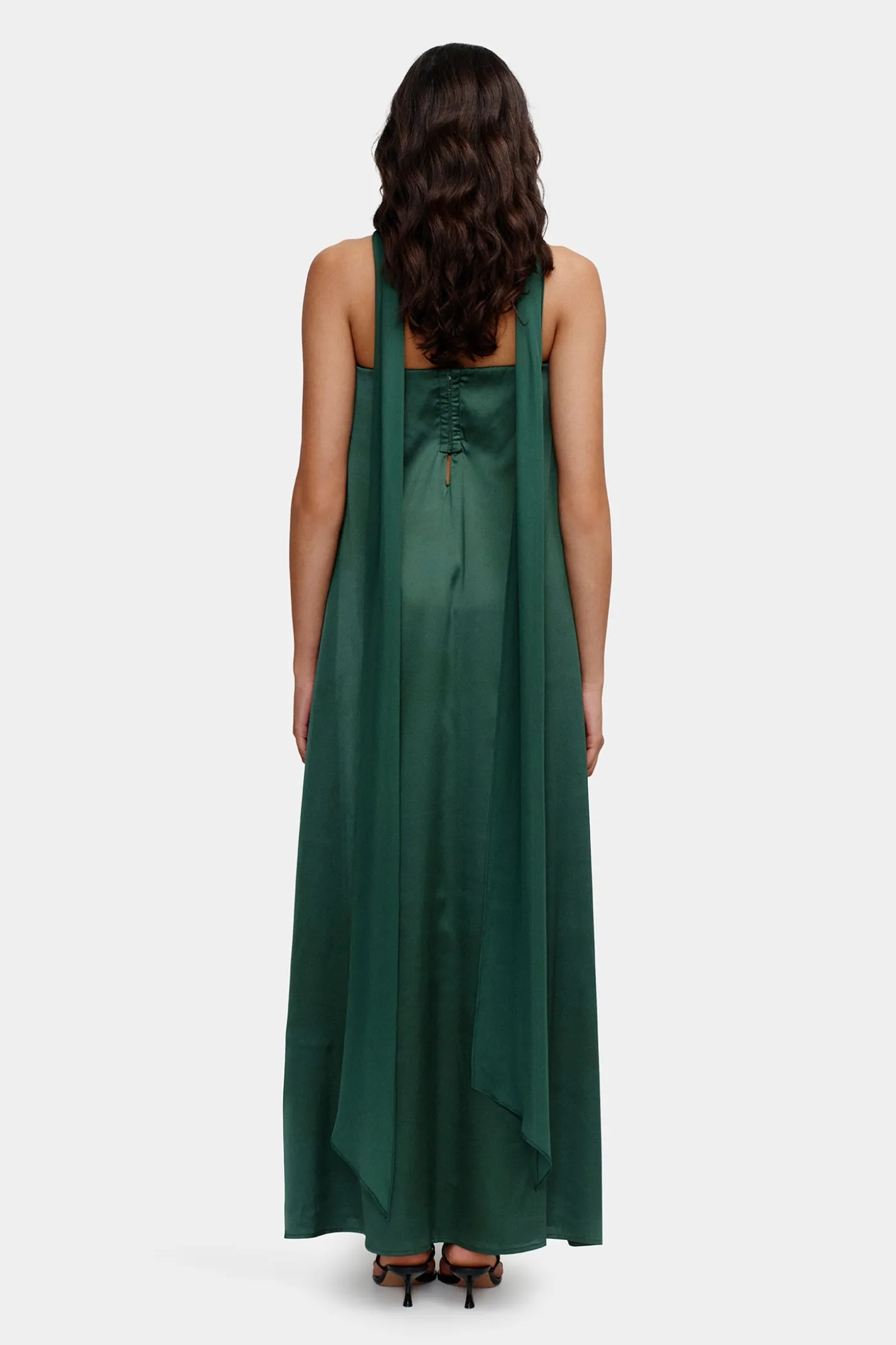 Ischia Dress Pine Green