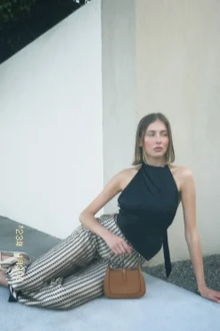 Ives Halter Top Black