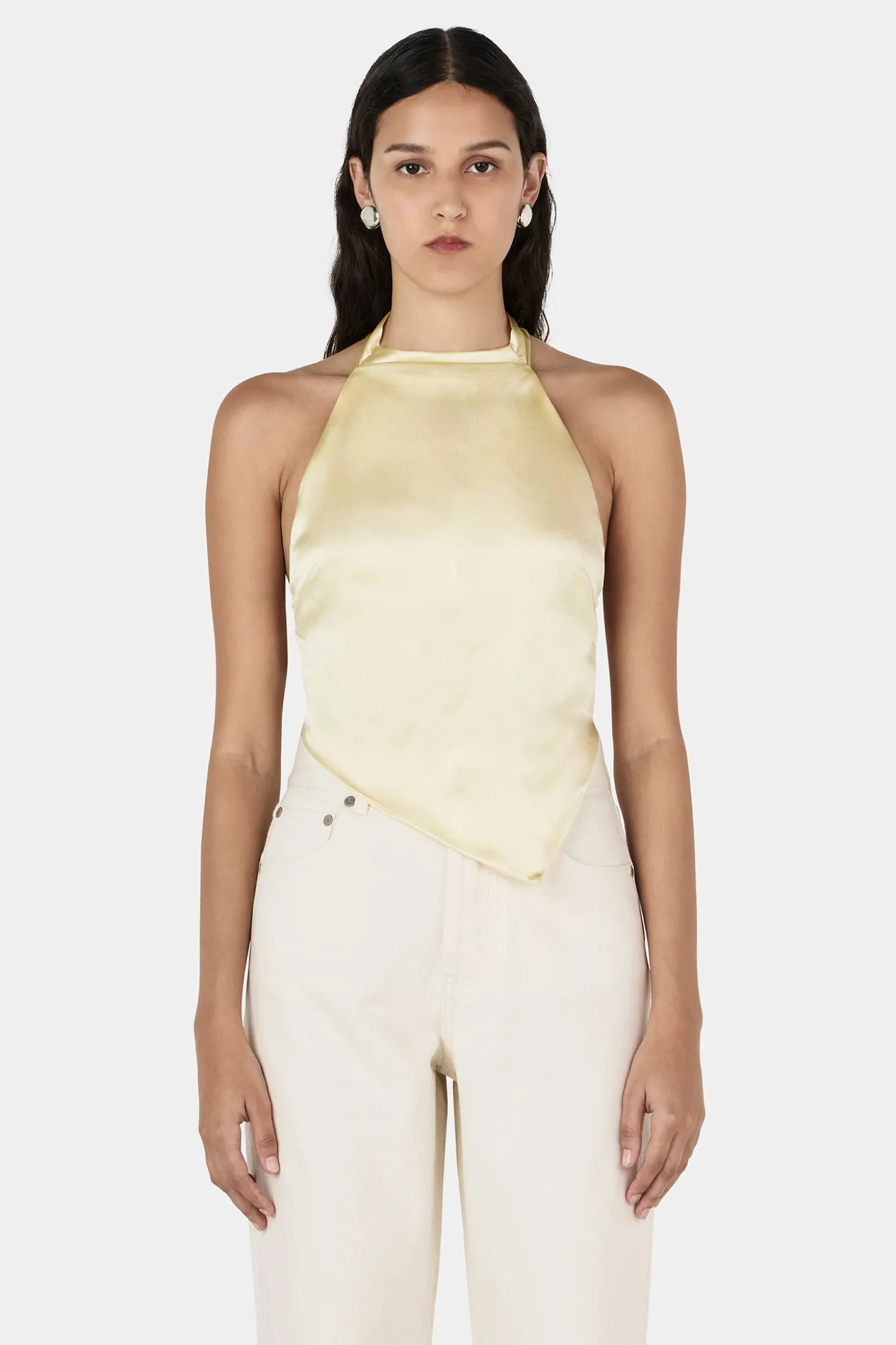 Ives Halter Top Lemon
