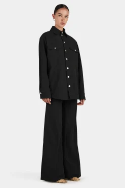 Jackson Corduroy Shirt Black