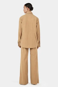 Jackson Corduroy Shirt Taupe