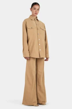 Jackson Corduroy Shirt Taupe