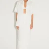 Josephine Pencil Skirt White Jasmine