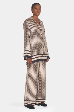 Justine Relaxed Pant Black Diamond