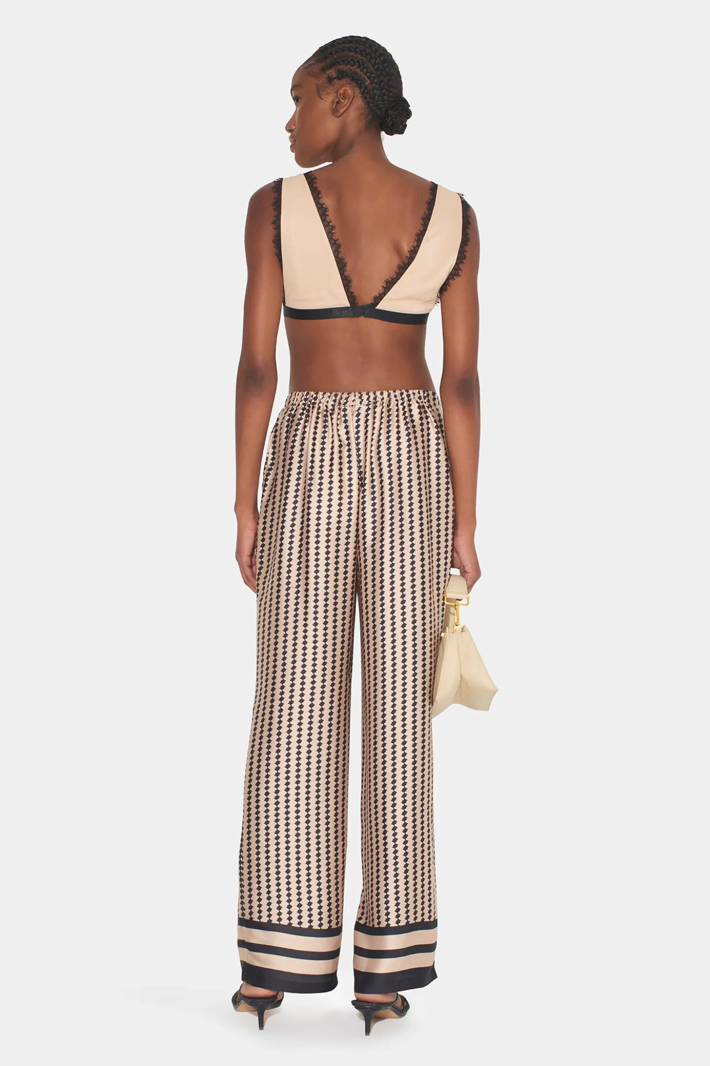 Justine Relaxed Pant Black Diamond