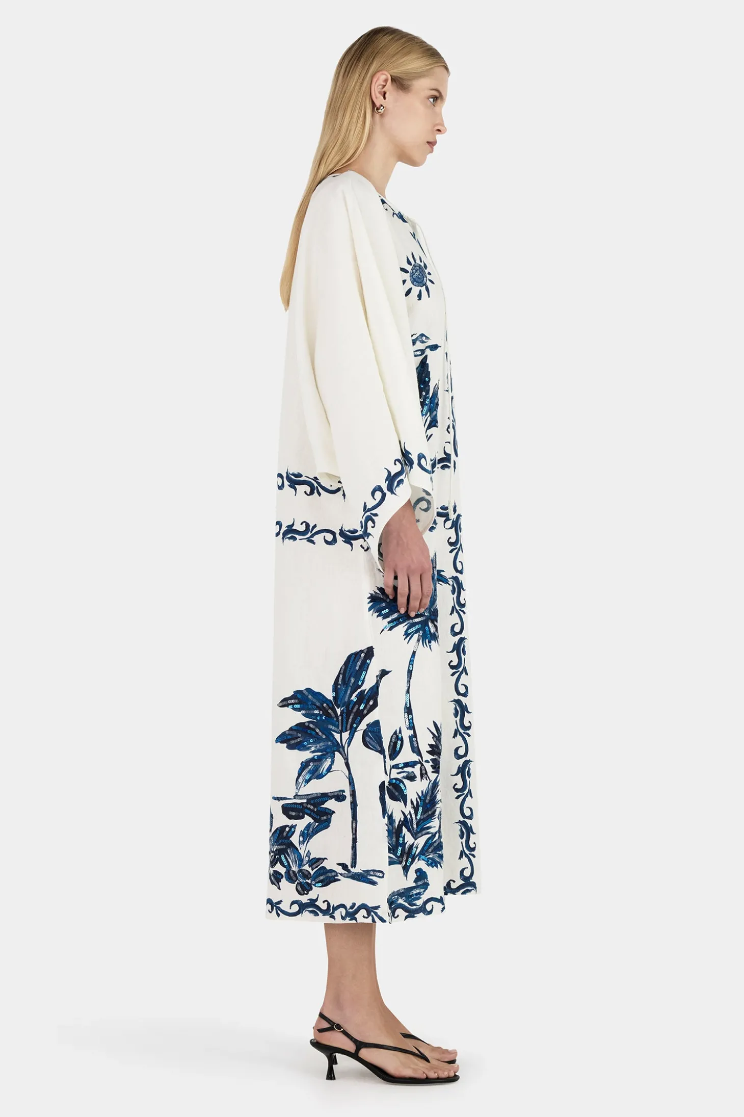 Kiera Kaftan Blue Hawaii