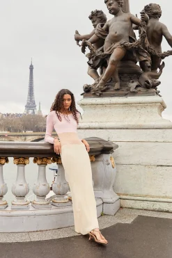 Klein Knit Maxi Dress Dusk