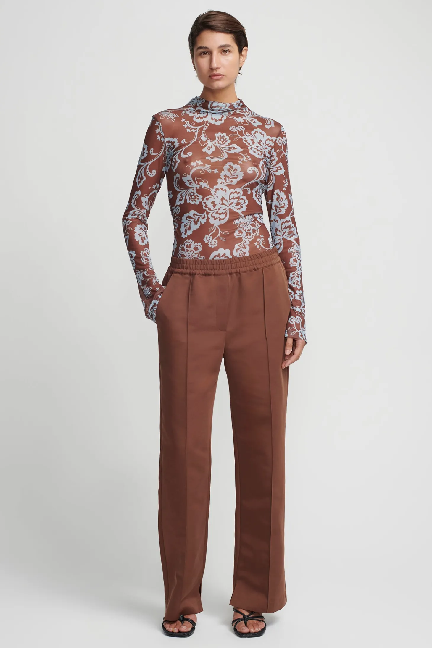 Lennon Relaxed Pant Chocolate