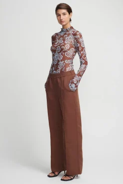 Lennon Relaxed Pant Chocolate