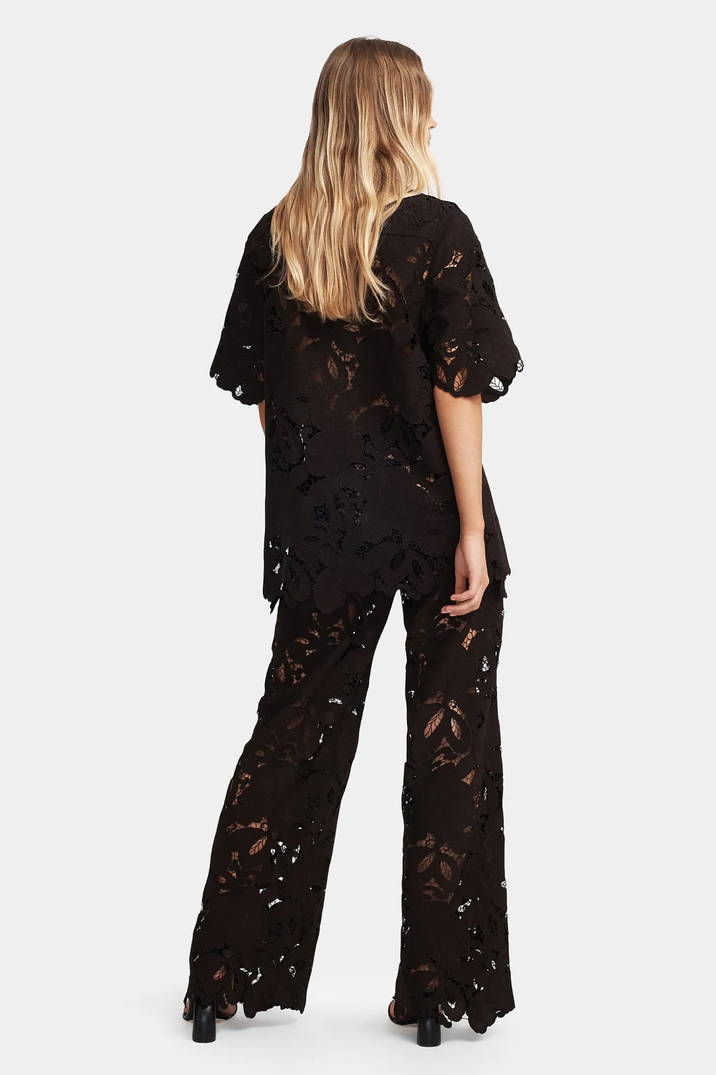Loretta Lace Shirt Cedarwood