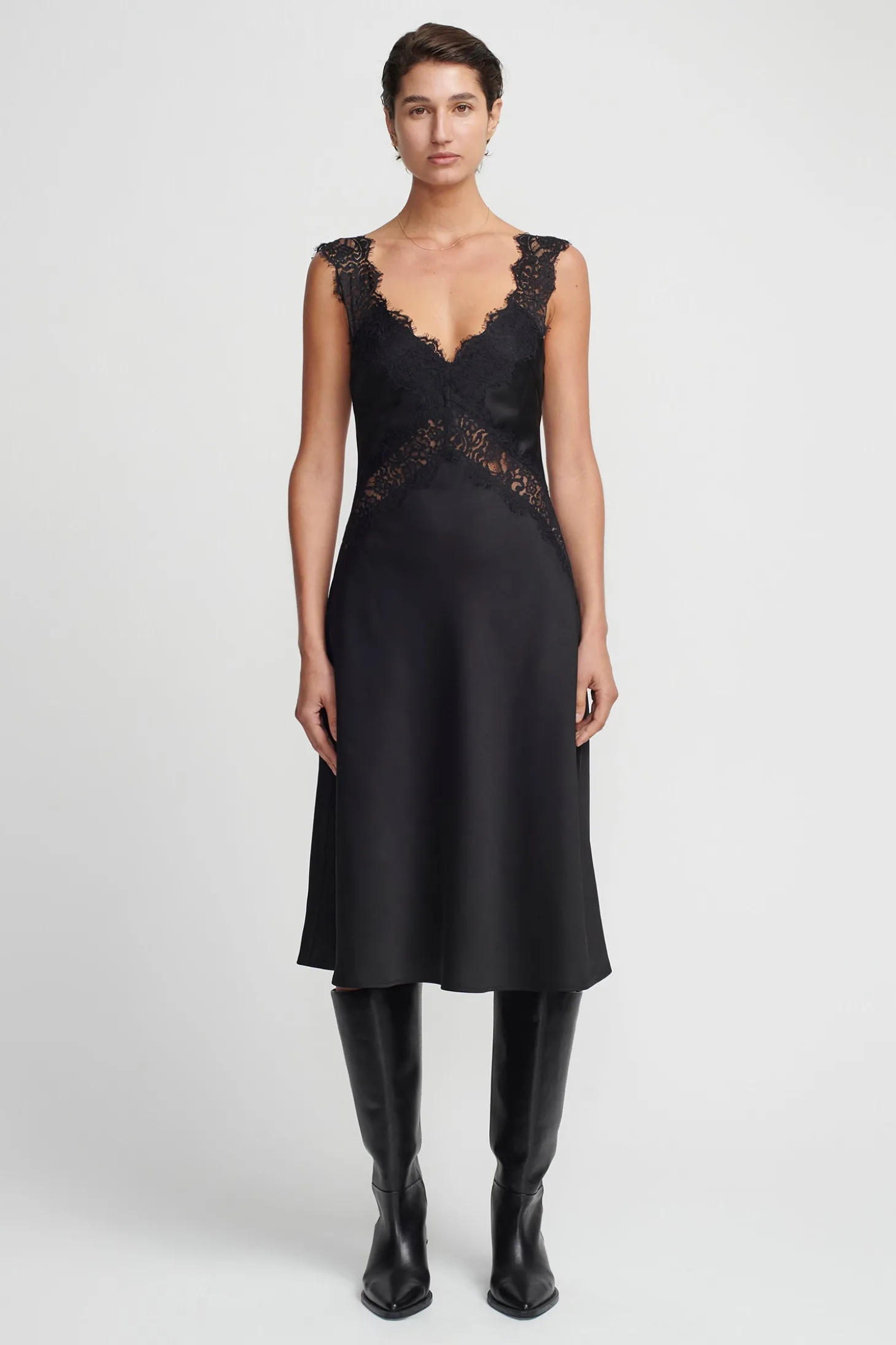 Lucille Midi Dress Black