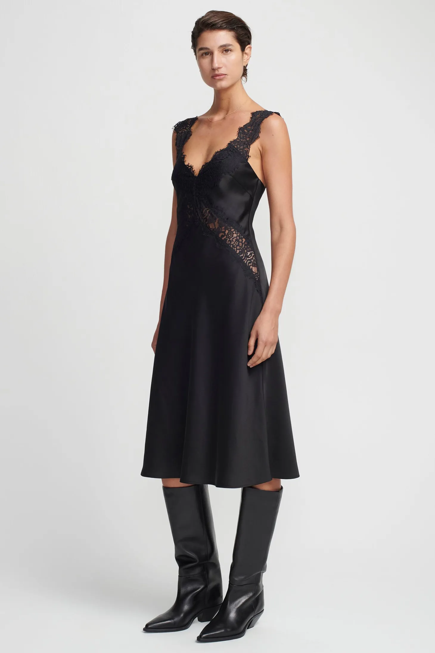Lucille Midi Dress Black
