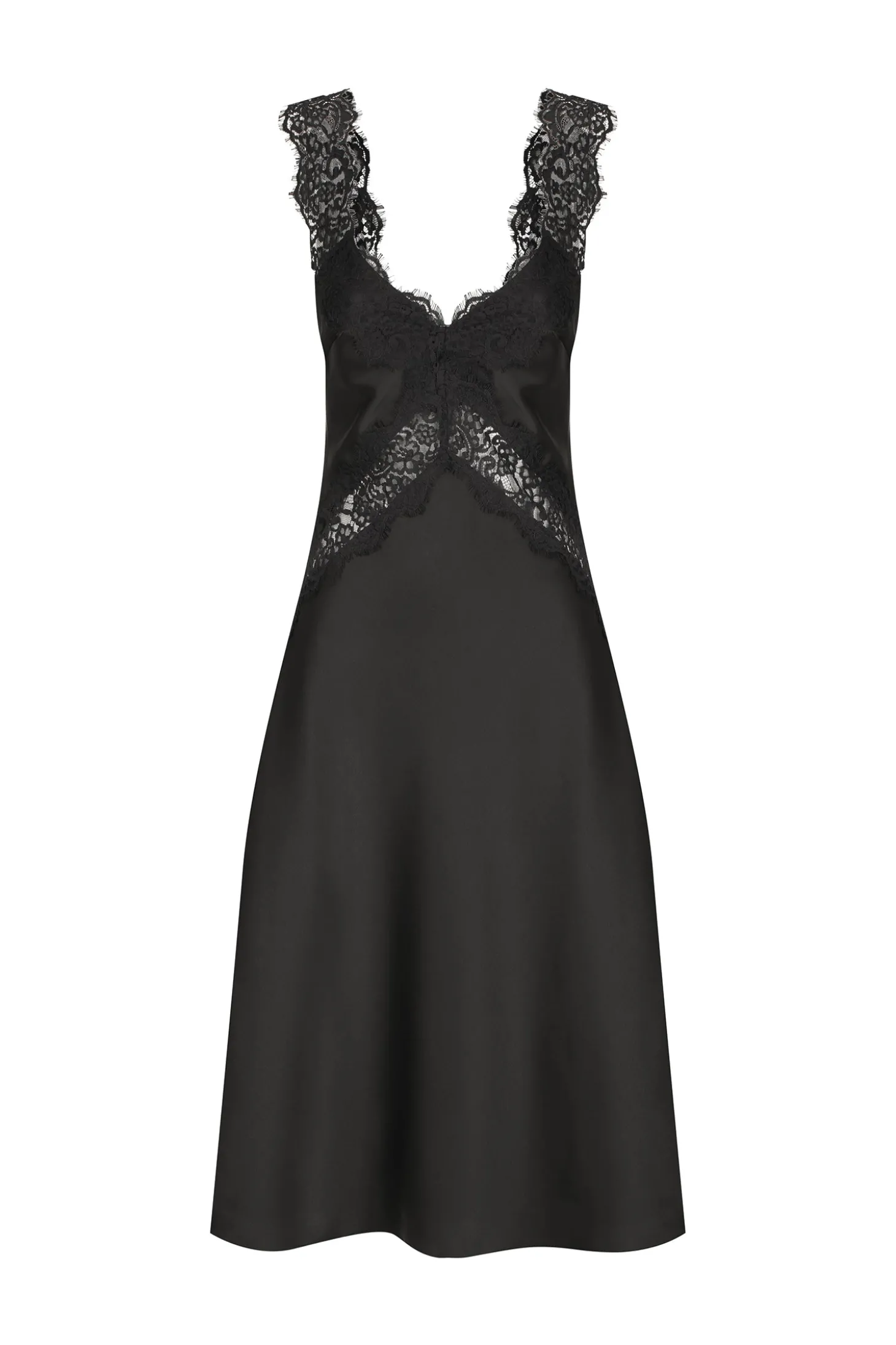Lucille Midi Dress Black