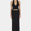 Lucio Knit Skirt Black