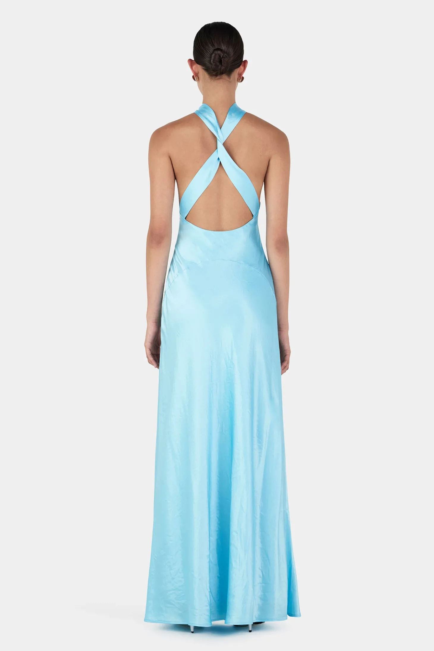 Lunar Maxi Dress Aqua
